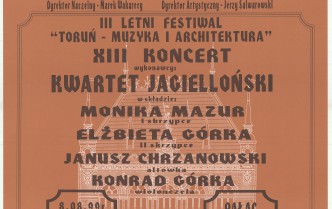 XIII koncert w ramach III Letniego Festiwalu (08.08.1999)