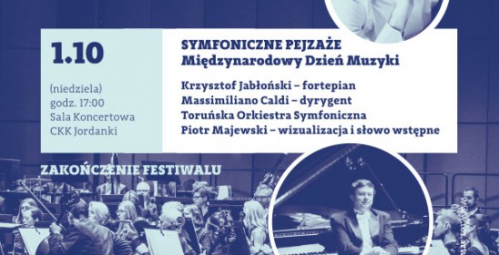 grafika wydarzenia Symfoniczne pejzaże | Międzynarodowy Dzień Muzyki