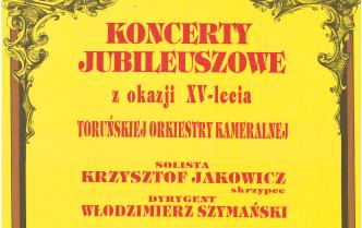 Plakat - Koncert jubileuszowy z okazji 35. lecia w dniach 25-26 czerwca 1994 roku