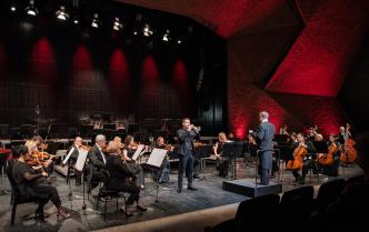 fot. Katarzyna Olszewska orkiestra na scenie