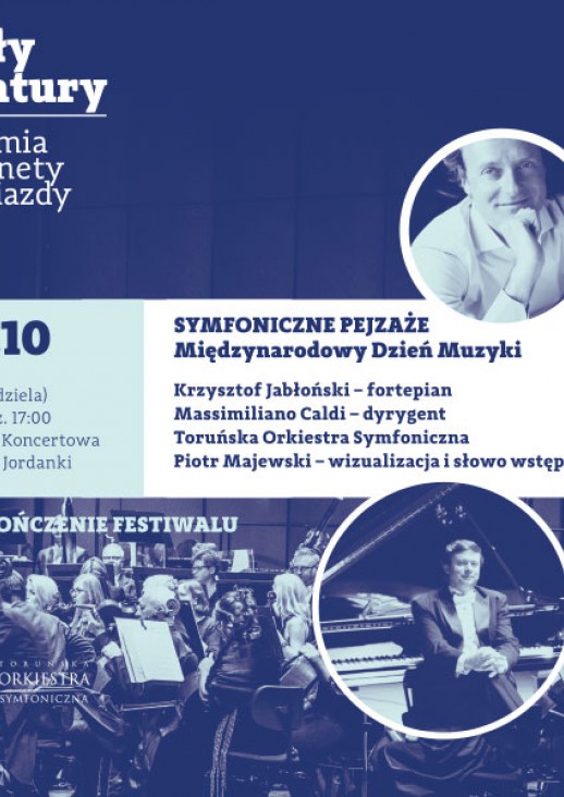 grafika wydarzenia Symfoniczne pejzaże | Międzynarodowy Dzień Muzyki