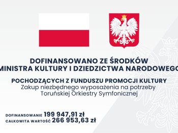 tablica rządowa z informacją o dofinansowaniu