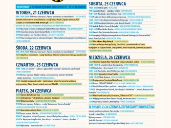 Dni Miasta Torunia program Dni Miasta Torunia